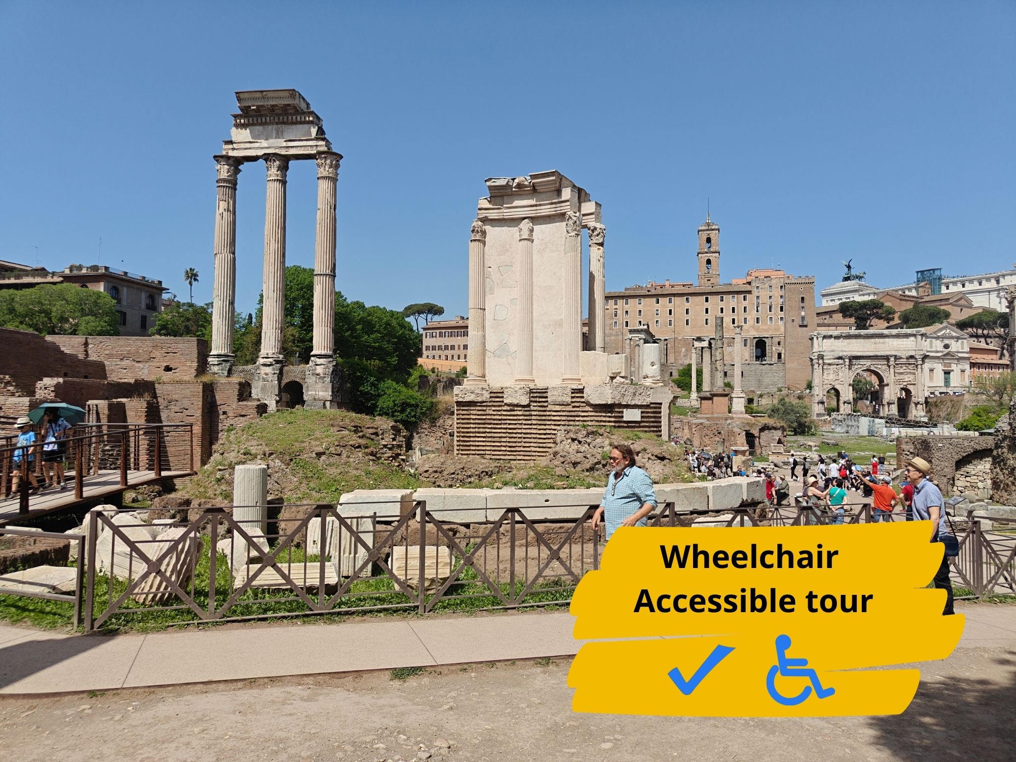 Roman Forum Wheelchair