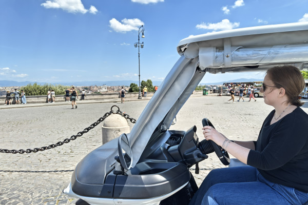 Gianicolo Hill by Golf Cart
