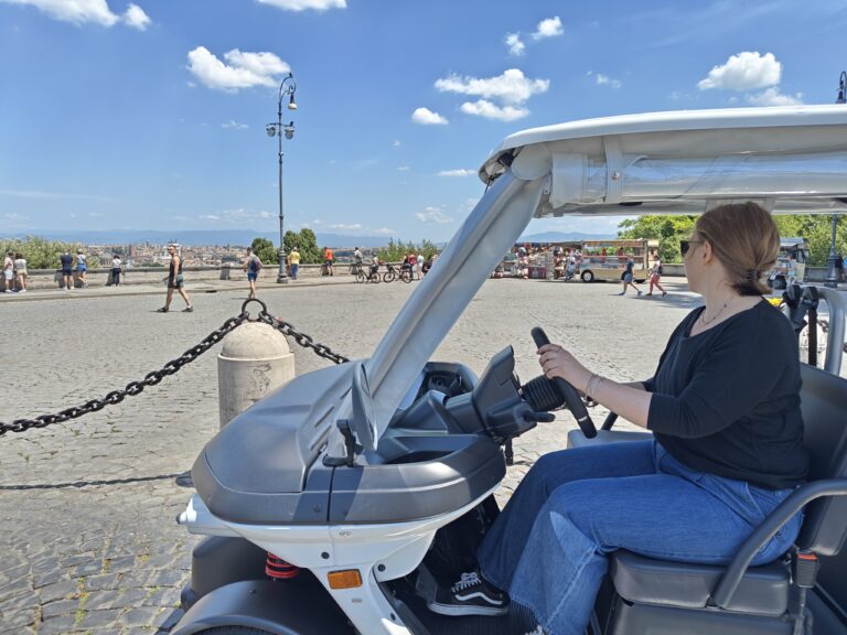 Golf Cart Gianicolo Hill