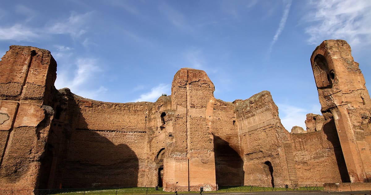Golf Cart Tour to the Baths of Caracalla