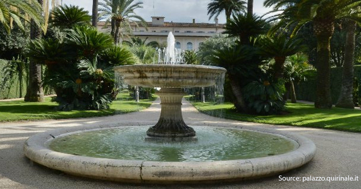 Golf Cart Tour to the Quirinal Palace Gardens