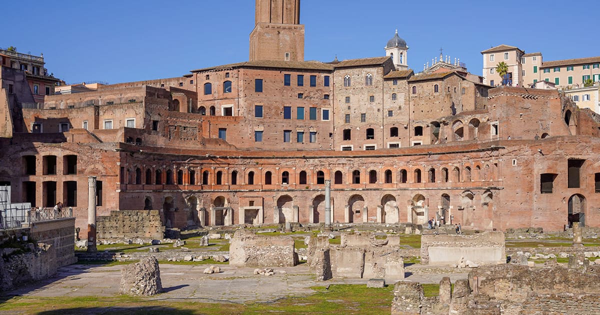 Trajan’s Market Shop Like a Roman