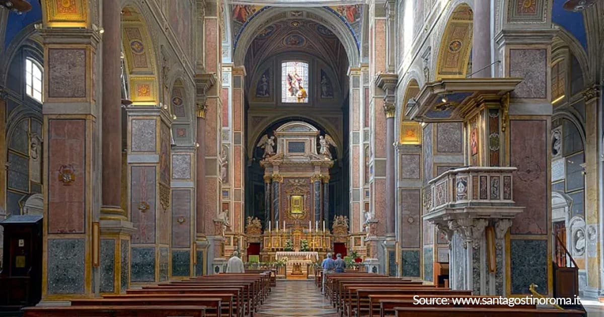Basilica of Saint Augustine of Hippo in the Campus Martius